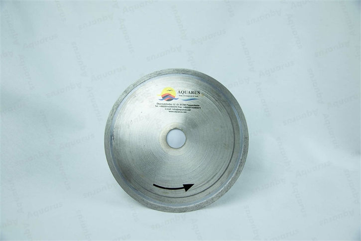 DiaGal kugelförmiger Schleifstift 10mm, konkav Kopf,Körnung 80