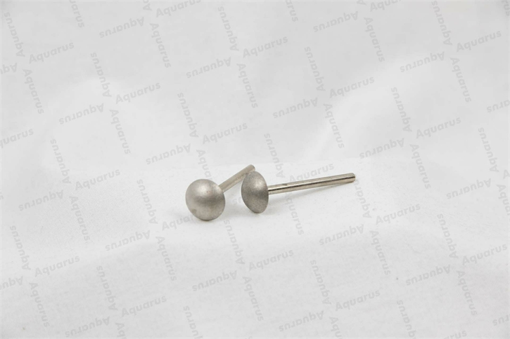 DiaGal Pilzform 10mm, Schaft 3mm, fein 2Stk.