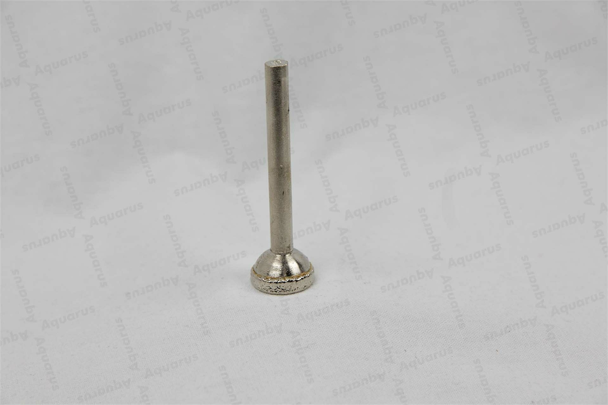 DiaGal kugelförmiger Schleifstift 16mm,konkav Kopf,Körnung 80