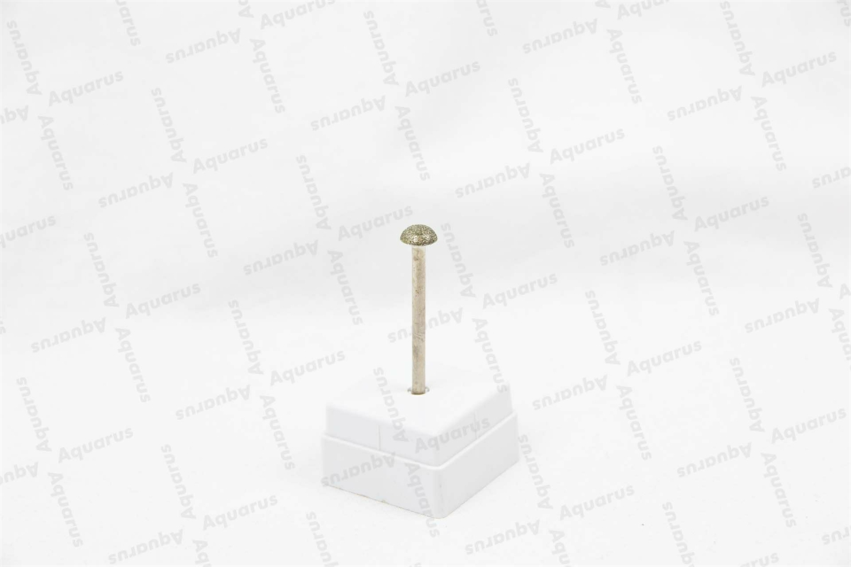 DiaGal Pilzform 8mm, Schaft 3mm, grob, 2Stk.