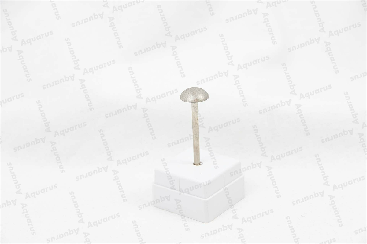 DiaGal Pilzform 10mm, Schaft 3mm, fein 2Stk.