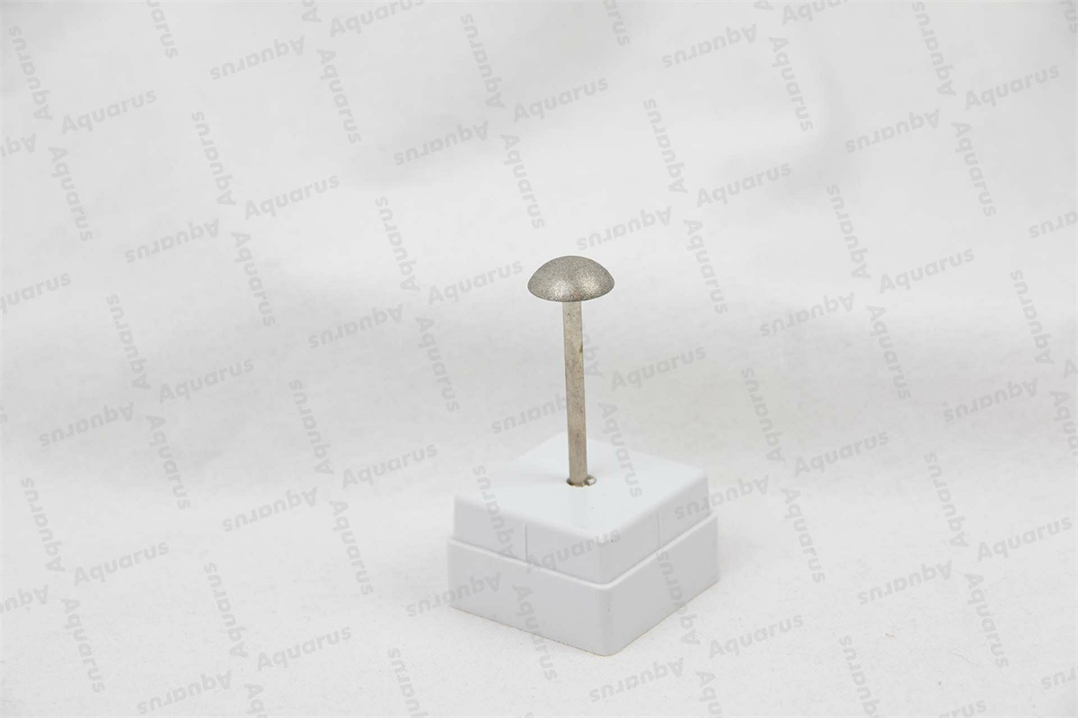 DiaGal Pilzform 14mm, Schaft 3mm, fein, 2Stk.